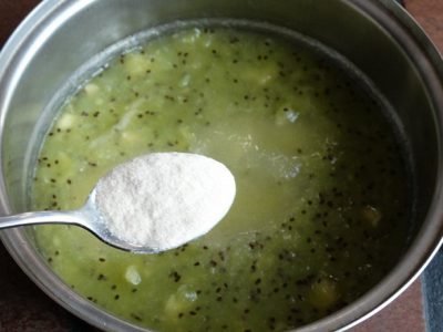 Желе из киви