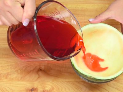 Желе в арбузе