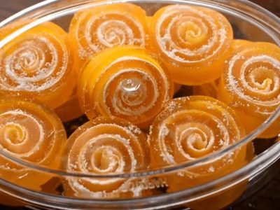 Желейные рулетики: натуральное лакомство