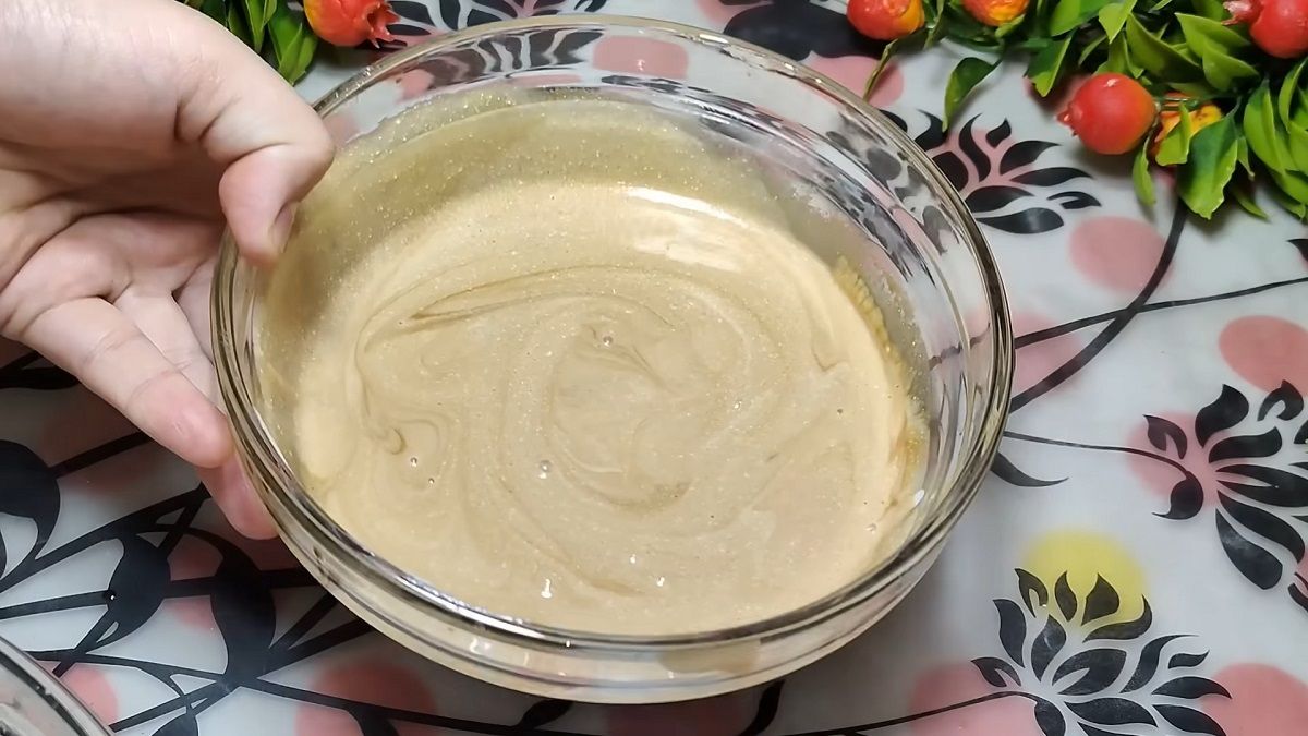 кофейная часть десерта