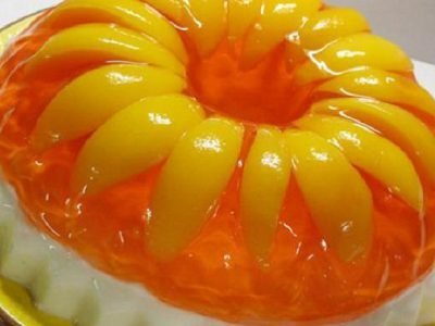 Желейный торт с фруктами