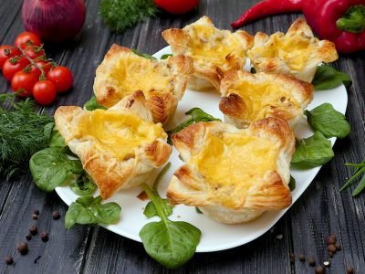 Жюльен с грибами