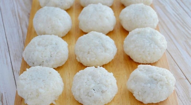 рисовые зразы с шампиньонами