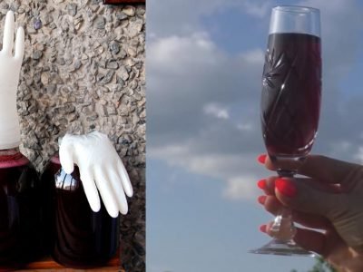 Зрелое вино из смородины